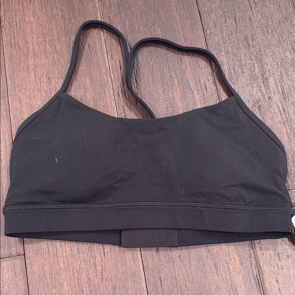 Black Lulu Lemon Sports Bra